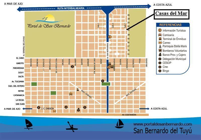 Villa Casas Del Mar San Bernardo Esterno foto